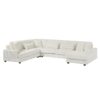 Oversized Sectional Sofa U - Shaped Sofa Couch Modern Sofa Upholstered In Soft Corduroy With A Chaise Lounge For Living Room - Beige - Image 20