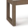 Milltown - Footstool Small Ottoman Bench - Platinum - Image 4