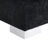 Modern Cloud Sectional Sofa L Shaped Luxury Couch Set With 2 Free Pillows 4 Seat With Oversized Chaise - Black - Image 12