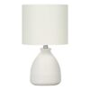 Lighting, Modern Table Lamp - Cream - Image 2