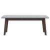 Carlos-Upholstered Bench - Gray - Image 13