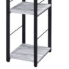 Vadna - Writing Desk - Antique White / Black - Image 3