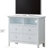 Charming TV Media Chest - White - Image 8