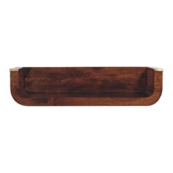 Indira - Floating Console Table - Chestnut