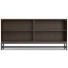 Banting - Low Wide Bookcase - Walnut Brown - Image 3