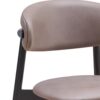 Lanae - Polished Microfiber Side Chair (Set of 2) - Gray - Image 5