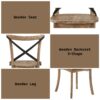 Kendric - Rustic Side Chair (Set of 2) - Oak - Image 7