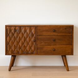 Carved Sideboard - Chestnut