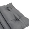 2 Piece Outdoor Chaise Lounge Chair Cushion Set, Polyester Replacement Seat Pads - Gray - Image 7