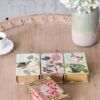Book Boxes With Birds, Flowers, And Handwriting Design (Set of 4) - Multi - Image 15
