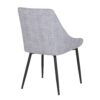 Diana - Contemporary Chair (Set of 2) - Black / Gray - Image 4