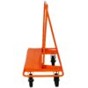 Heavy Duty Drywall Sheet Cart & Panel Dolly With 2400Lbs Capacity, Mold On Rubber Wheels, Steel Construction - Orange - Image 13