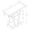 Console Accent Table Narrow For Living Room - White - Image 5