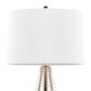 Maya - Contemporary Table Lamp (Set of 2) - Polished Nickel / White - Image 5