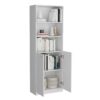 Salina - 3 Piece Living Room Set With Bookcases, Spacious Design - White - Image 7