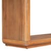 Console Table With Curved Corners And U Base Design - Natural Wood Veneer - Natural - Image 9