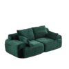 Compressed Sofa, 2 Seater Large Sectional Couches For Living Room - Green - Image 13
