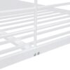 Full Long Over Queen Metal Bunk Bed - White - Image 7