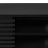 TV Stand, Media Entertainment Center, Storage Cabinet, Console, Storage Shelves, Bedroom, Living Room, Contemporary, Modern - Black - Image 3