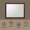 Tablita - Dresser Mirror - Dark Merlot - Image 5