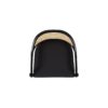 Americana - Mid-Century Modern Cane Back Bar Stool - Jet Black - Image 6