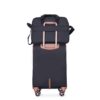 4 Piece Set (16/20/24/28), Softshell Suitcase Spinner Wheels Terylene Luggage Sets Carry On Suitcase Luggage Lightweight Durable Suitcase - Black - Image 15