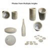 Luxury Natural Marble Dining Room Accessories Set, Genuine Marble, 10 Piece Set - Glod Yellow Beige - Image 7