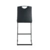 Chair Barstool Dining Counter Height Chair (Set of 2) - Black - Image 9