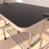 Large Grooming Table For Pet Dog And Cat With Adjustable Arm And Clamps Large Heavy Duty Animal Grooming Table - Black - Image 11