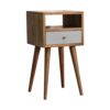 Mini Hand Painted Bedside Table - Light Blue - Image 14
