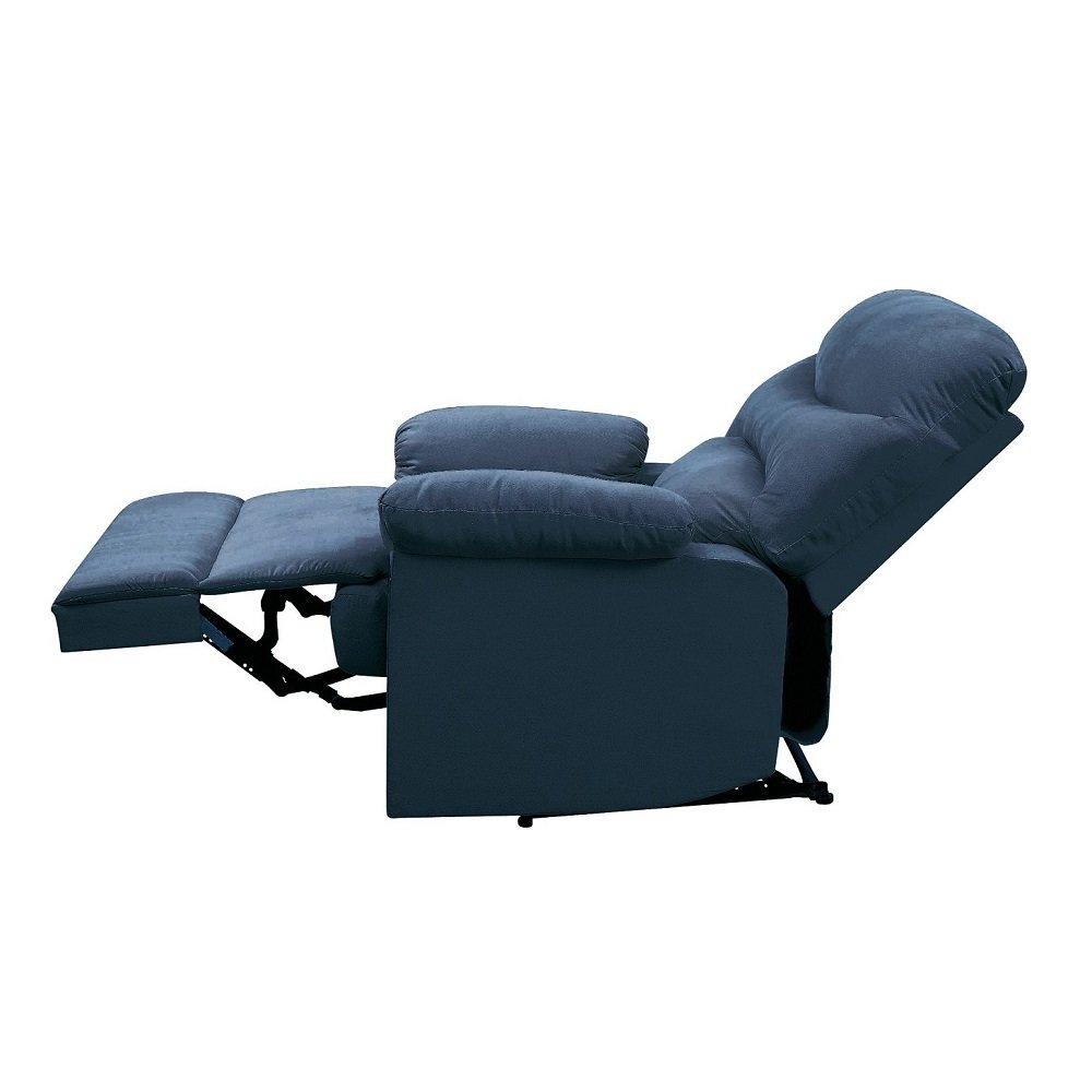 Arcadia - Woven Motion Recliner - Blue - Image 15