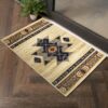 Tribes - 2' X 3' Southwest Polyester Area Rug - Cream - Image 4