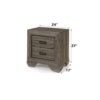 Lyndon - Weathered Grain Nightstand - Gray - Image 7