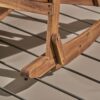 Outdoor Adirondack Rocking Chair With Hand Crafted Details - Natural - Image 8