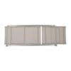 Myers - Modern Chaise Lounge Set With Adjustable Mesh Back - Gray - Image 14
