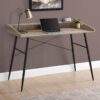 Computer Desk For Home Office, Laptop, Storage Shelves, Contemporary Versatile Placement - Taupe - Image 9