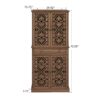 4 Door Cabinet With 1 Drawer, With 4 Adjustable Inner Shelves, Storage Cabinet - Image 3
