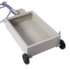 High Impact Polypropylene 20 Gallon Low Profile Oil Drain With Pump Steel - Gray - Image 7