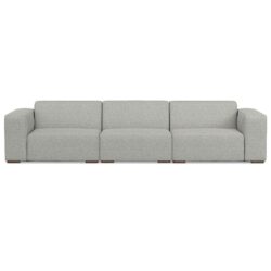Rex - 3 Seater Sofa - Gray