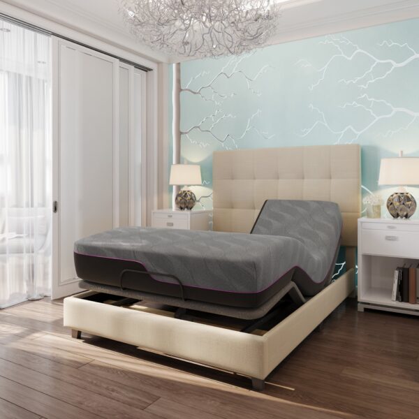Renew - 11" Queen Size Flex Head Cooling Fast Responding Latex Foam Mattress - Gray