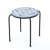 Skye - End Table - White / Blue - Image 8