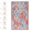 Maval - 2' X 3' Washable Area Rug - Cream - Image 7