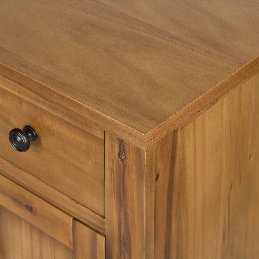 Cabinet Natural Wood - Brown - Image 6