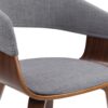 Lowell - Bentwood Dining Chair - Light Gray - Image 7