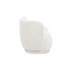Aire - RAF Modern Rounded Chaise Lounge - Ivory White - Image 3