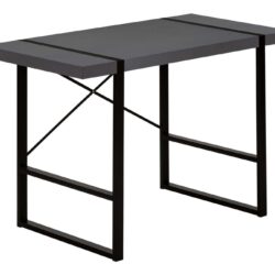 Computer Desk For Home Office, Laptop, Modern Convenient Design - Gray