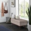 Owen - Small Rectangular Storage Ottoman - Distressed Gray Taupe - Image 6
