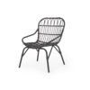 Monsoon Outdoor Accent Chair With Open Weave Design - Gray - Image 7