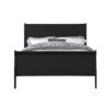 Louis Philippe - Eastern King Bed - Black - Image 2
