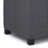 Dover - Storage Ottoman Bench - Slate Gray - Image 4